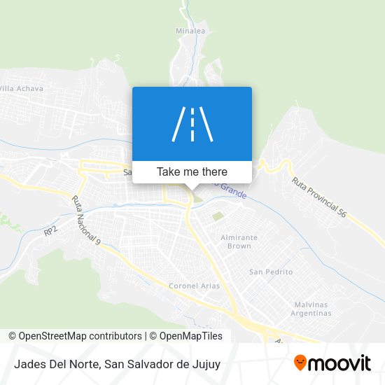 Mapa de Jades Del Norte
