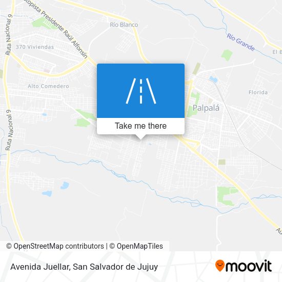 Mapa de Avenida Juellar