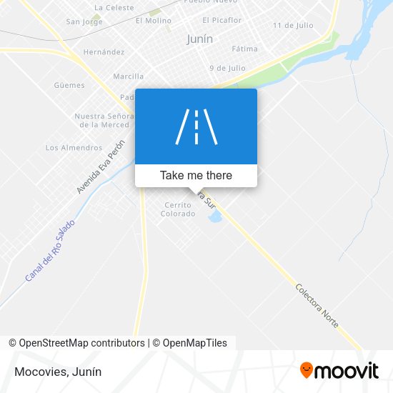 Mapa de Mocovies