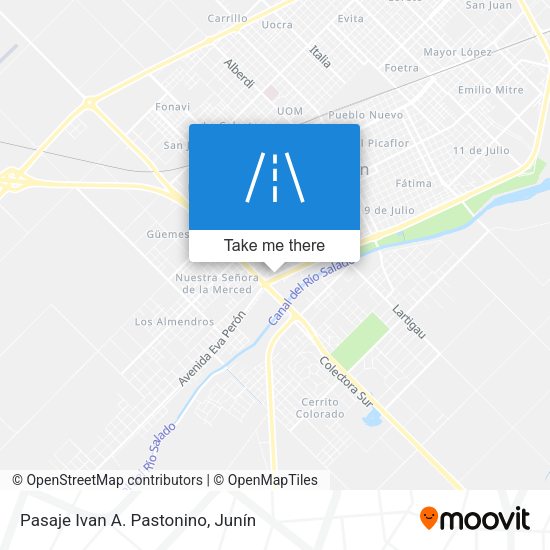 Pasaje Ivan A. Pastonino map