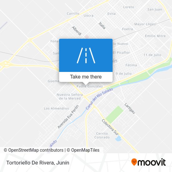 Mapa de Tortoriello De Rivera
