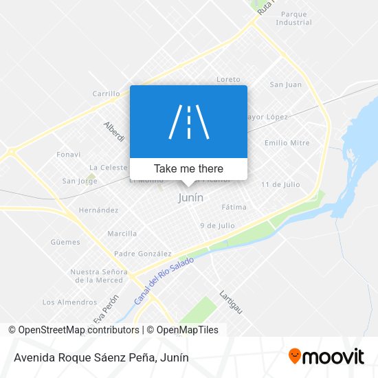 Avenida Roque Sáenz Peña map