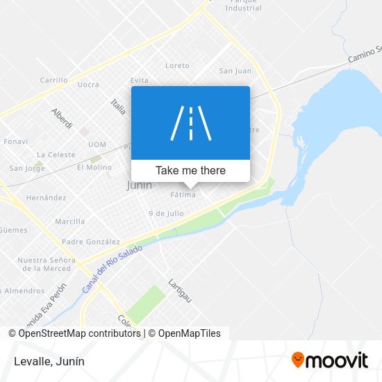 Mapa de Levalle