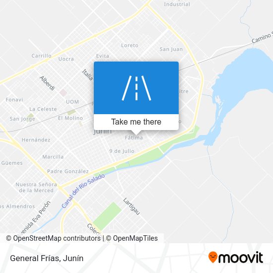 General Frías map