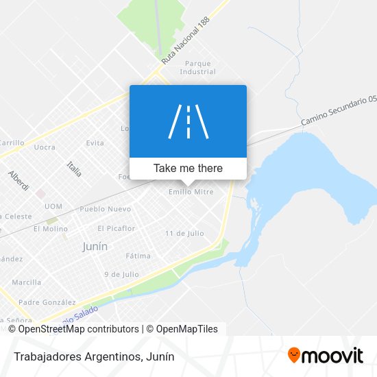 Mapa de Trabajadores Argentinos