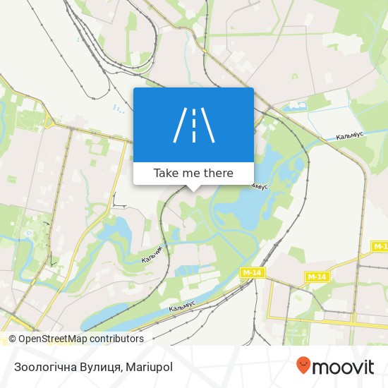 Зоологічна Вулиця map