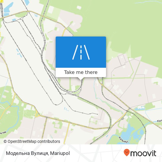 Модельна Вулиця map