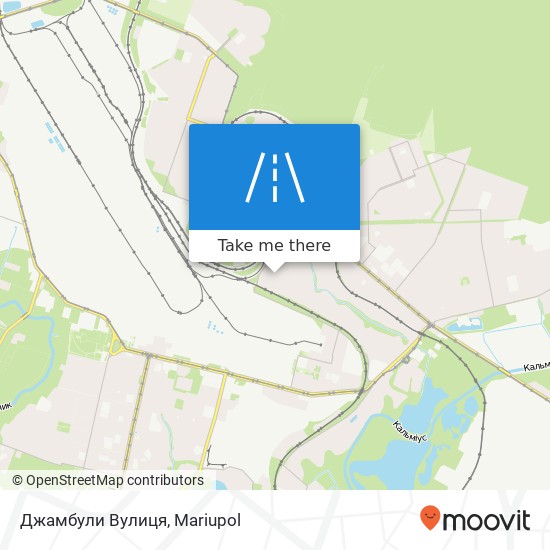 Джамбули Вулиця map