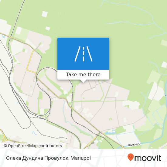 Олека Дундича Провулок map