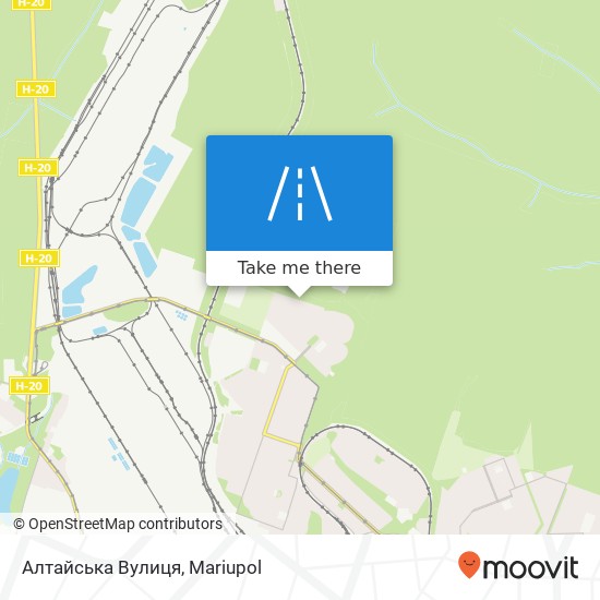 Алтайська Вулиця map