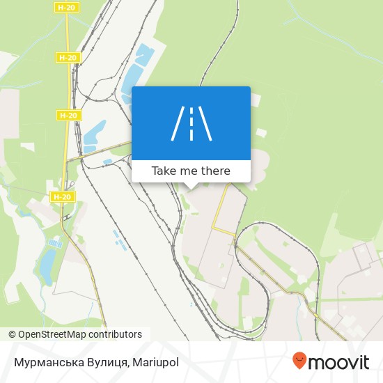 Мурманська Вулиця map