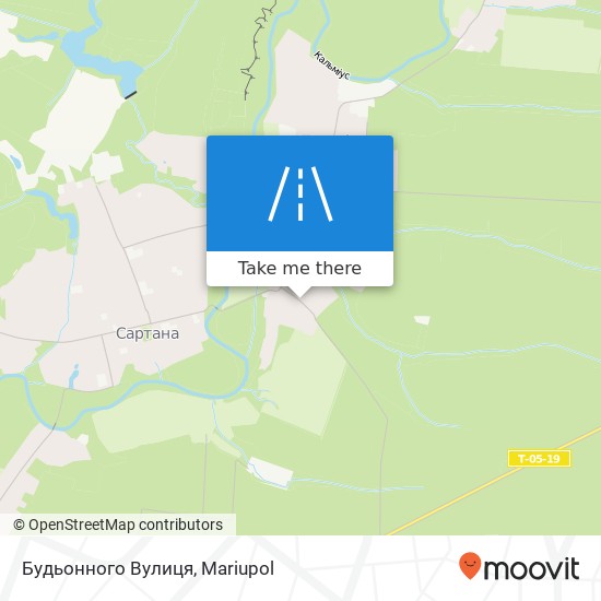 Будьонного Вулиця map