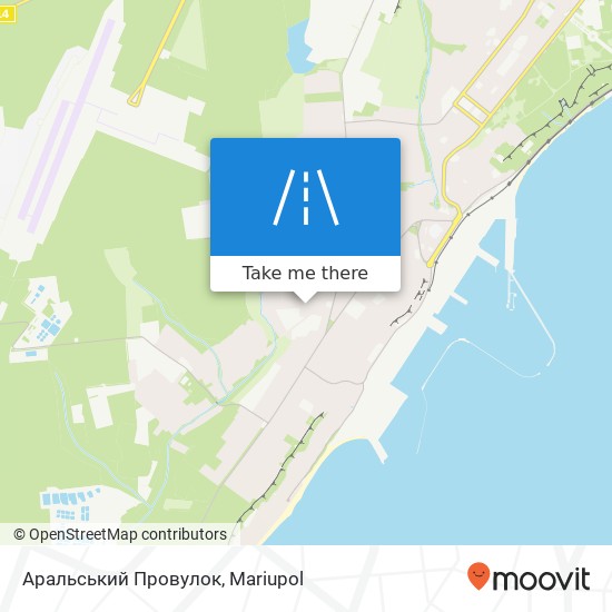 Аральський Провулок map