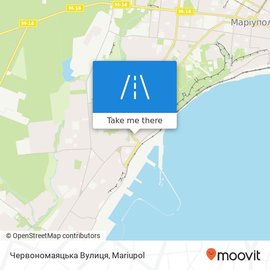 Червономаяцька Вулиця map