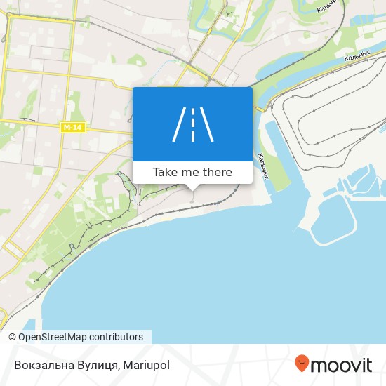 Вокзальна Вулиця map