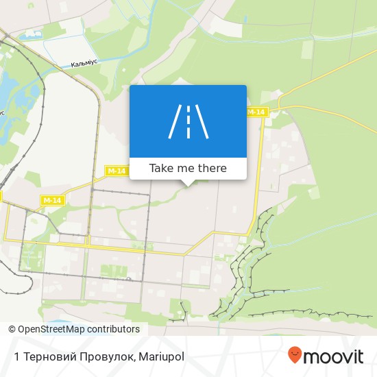 1 Терновий Провулок map