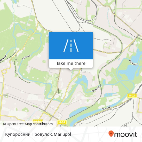 Купоросний Провулок map