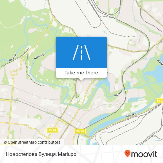 Новостепова Вулиця map