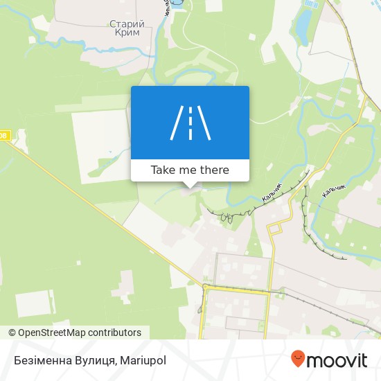 Безіменна Вулиця map