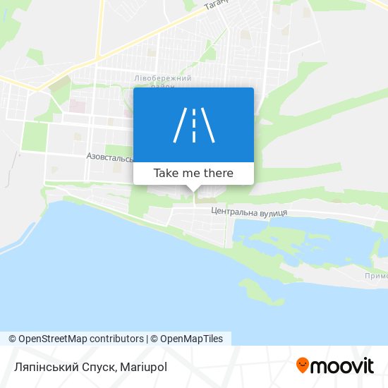 Ляпінський Спуск map