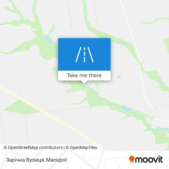 Зарічна Вулиця map