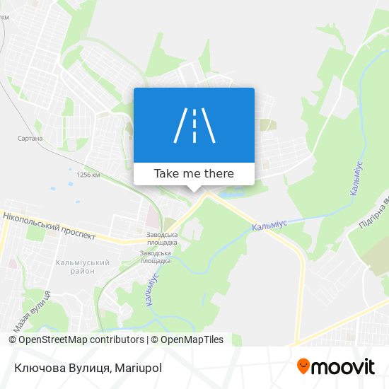 Ключова Вулиця map