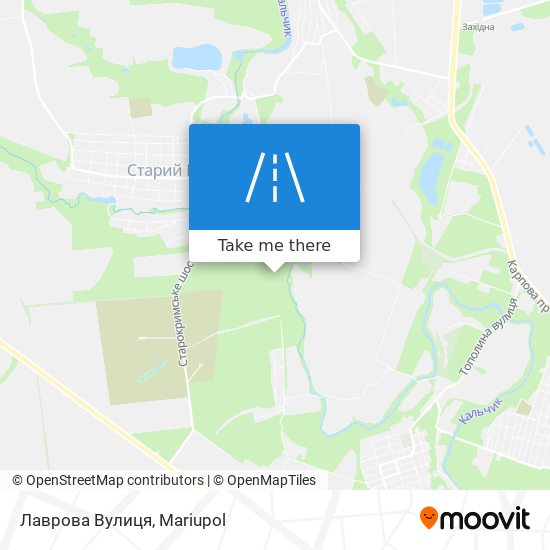 Лаврова Вулиця map