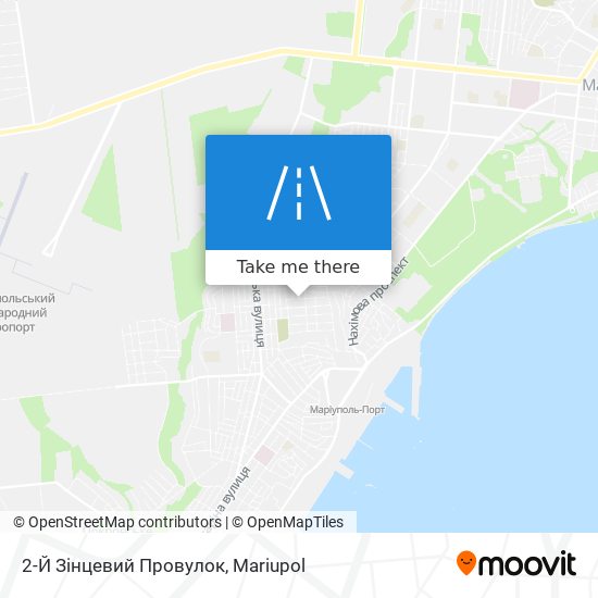 2-Й Зінцевий Провулок map