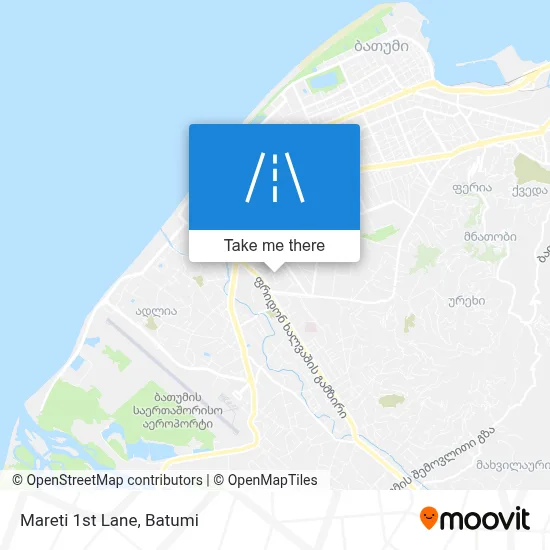 მარეთის 1 ჩიხი map