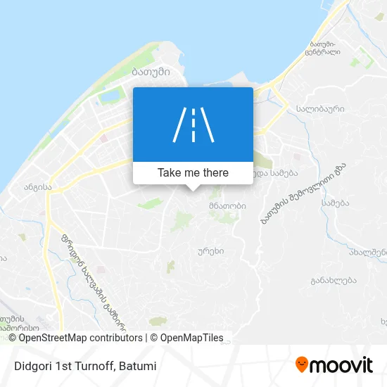 დიდგორის 1-ლი ჩასახვევი map