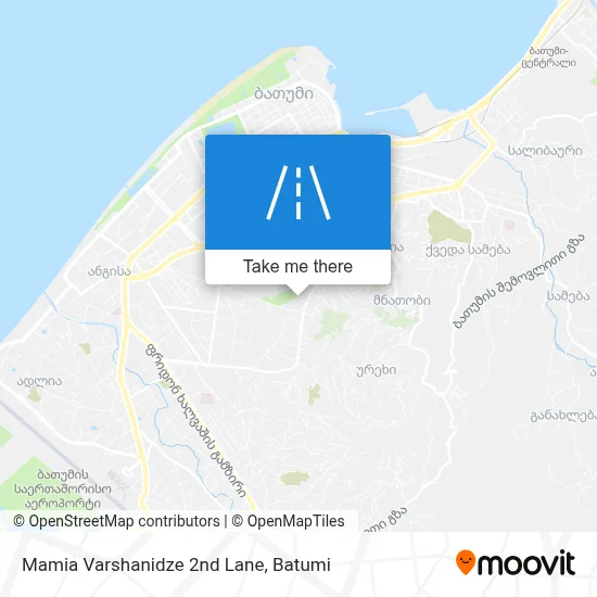 Mamia Varshanidze 2nd Lane map