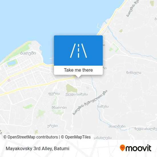 მაიაკოვსკის 3 ჩიხი map