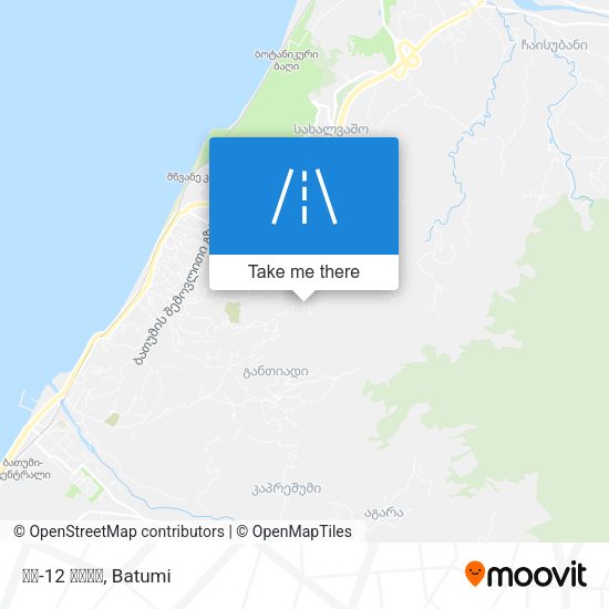 მე-12 ქუჩა map