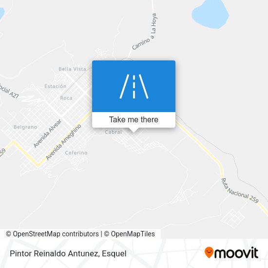 Pintor Reinaldo Antunez map