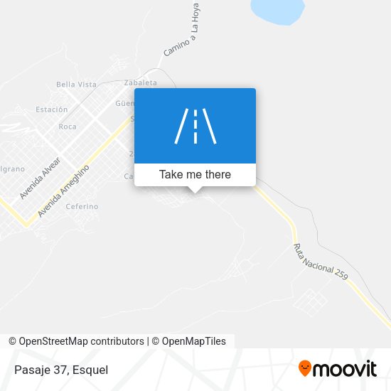 Mapa de Pasaje 37