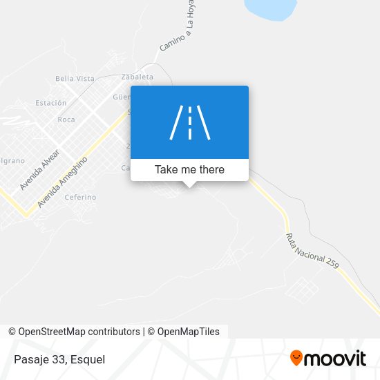 Mapa de Pasaje 33