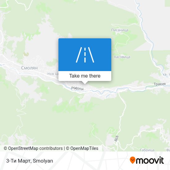 3-Ти Март map
