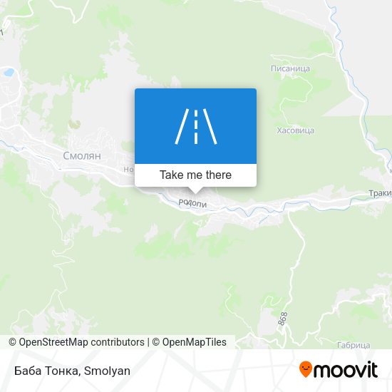Баба Тонка map