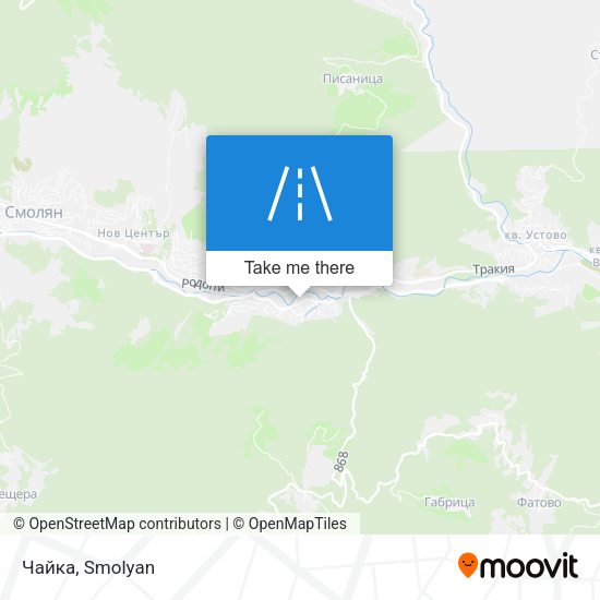 Чайка map