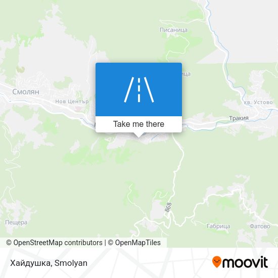 Хайдушка map