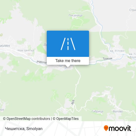 Чешитска map