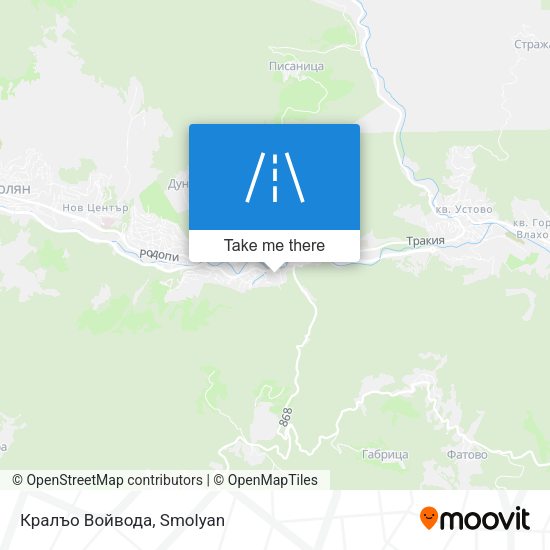 Кралъо Войвода map