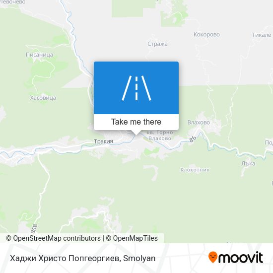 Карта Хаджи Христо Попгеоргиев