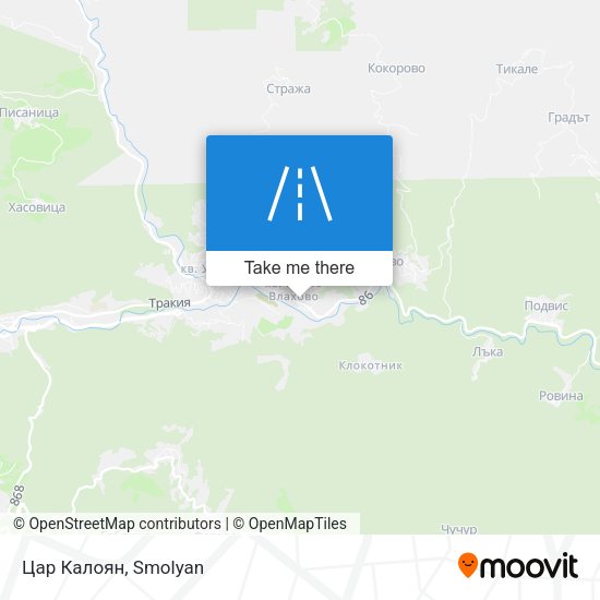 Цар Калоян map
