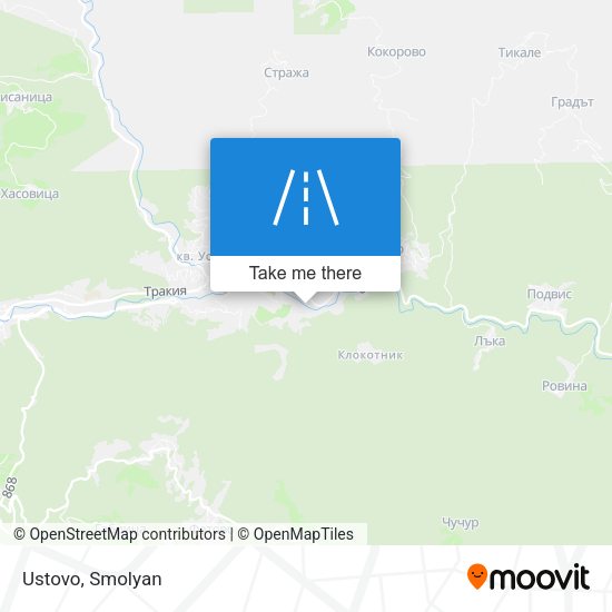 Карта Ustovo