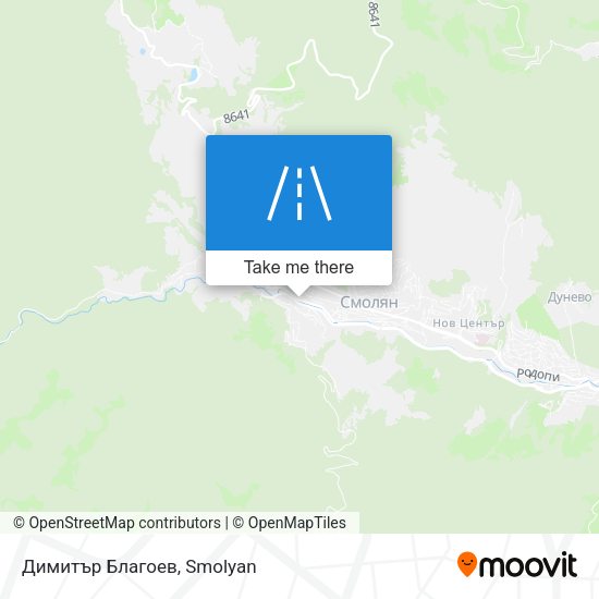 Димитър Благоев map