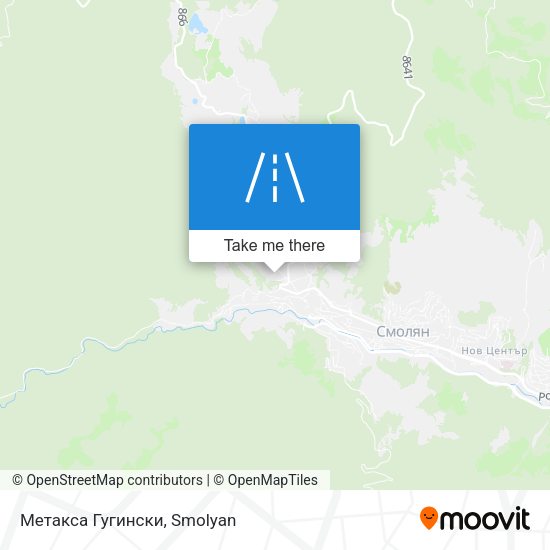 Метакса Гугински map