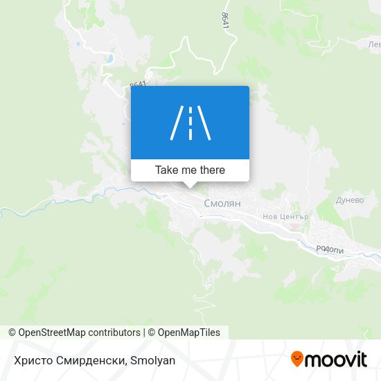Христо Смирденски map
