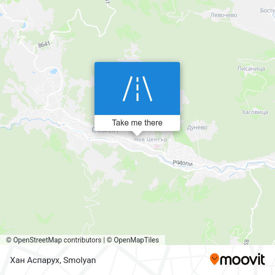 Хан Аспарух map