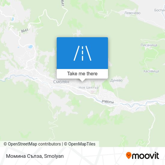 Момина Сълза map